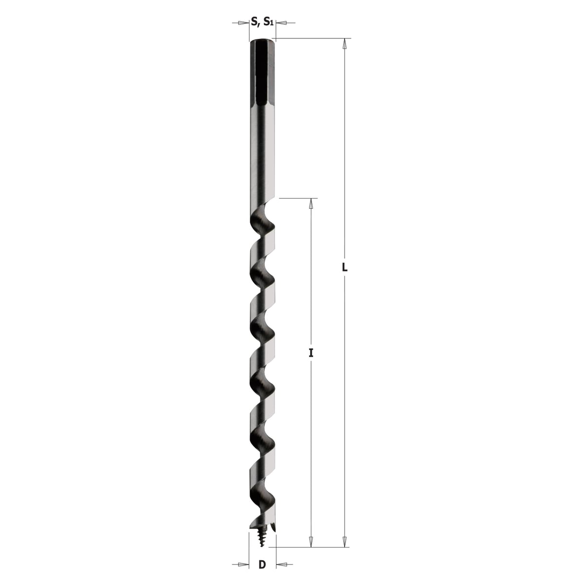 Slangenboor HSS