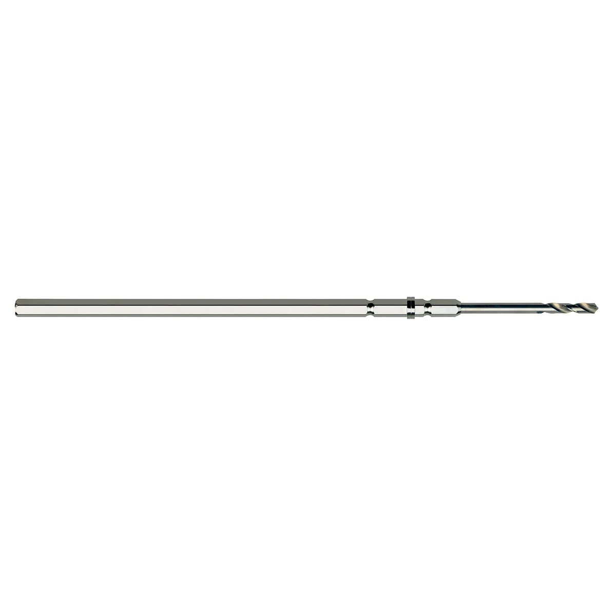 Wisselhouder extra lang 320mm, centreerboor HSS