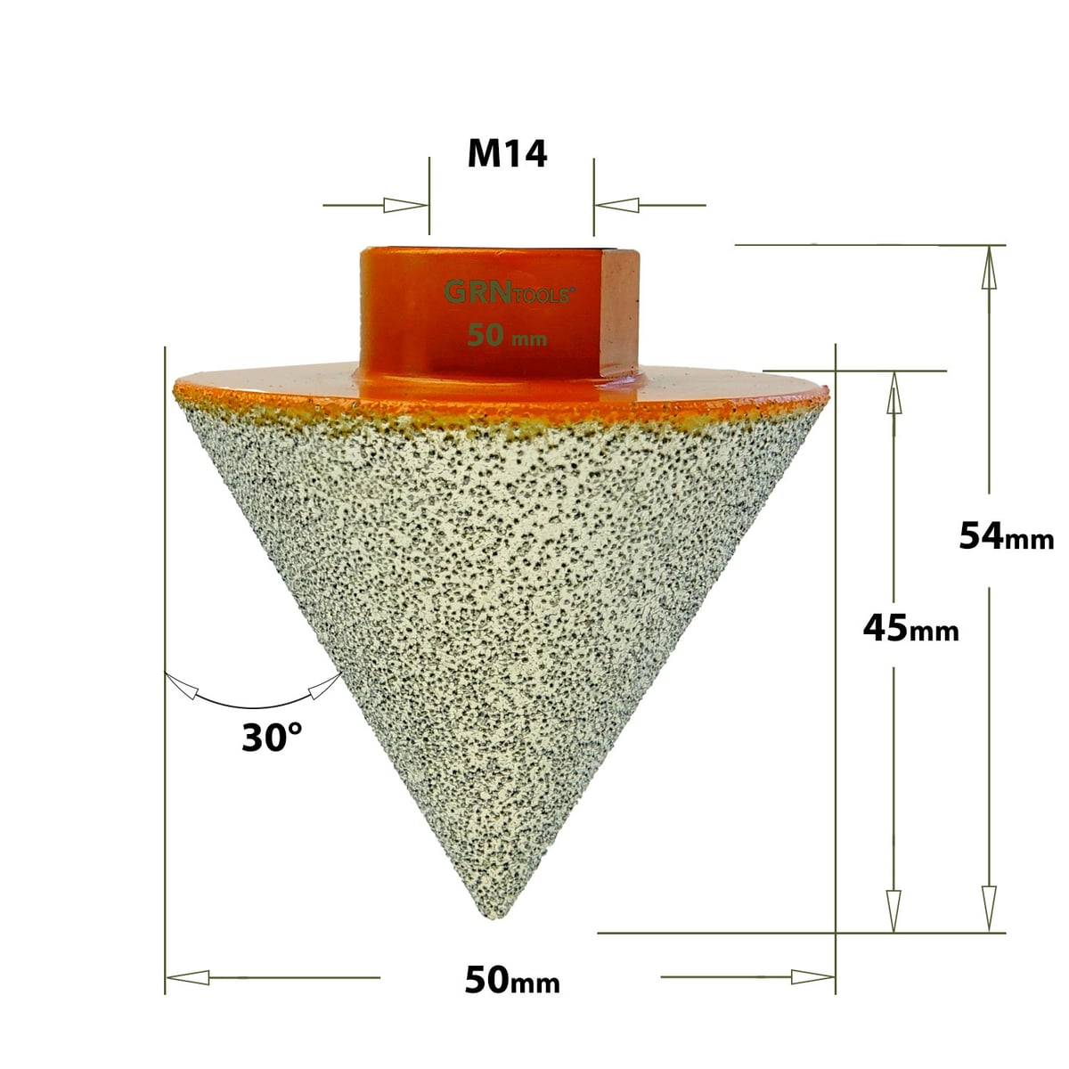 Gatzaag voor extreem harde materialen D=50mm