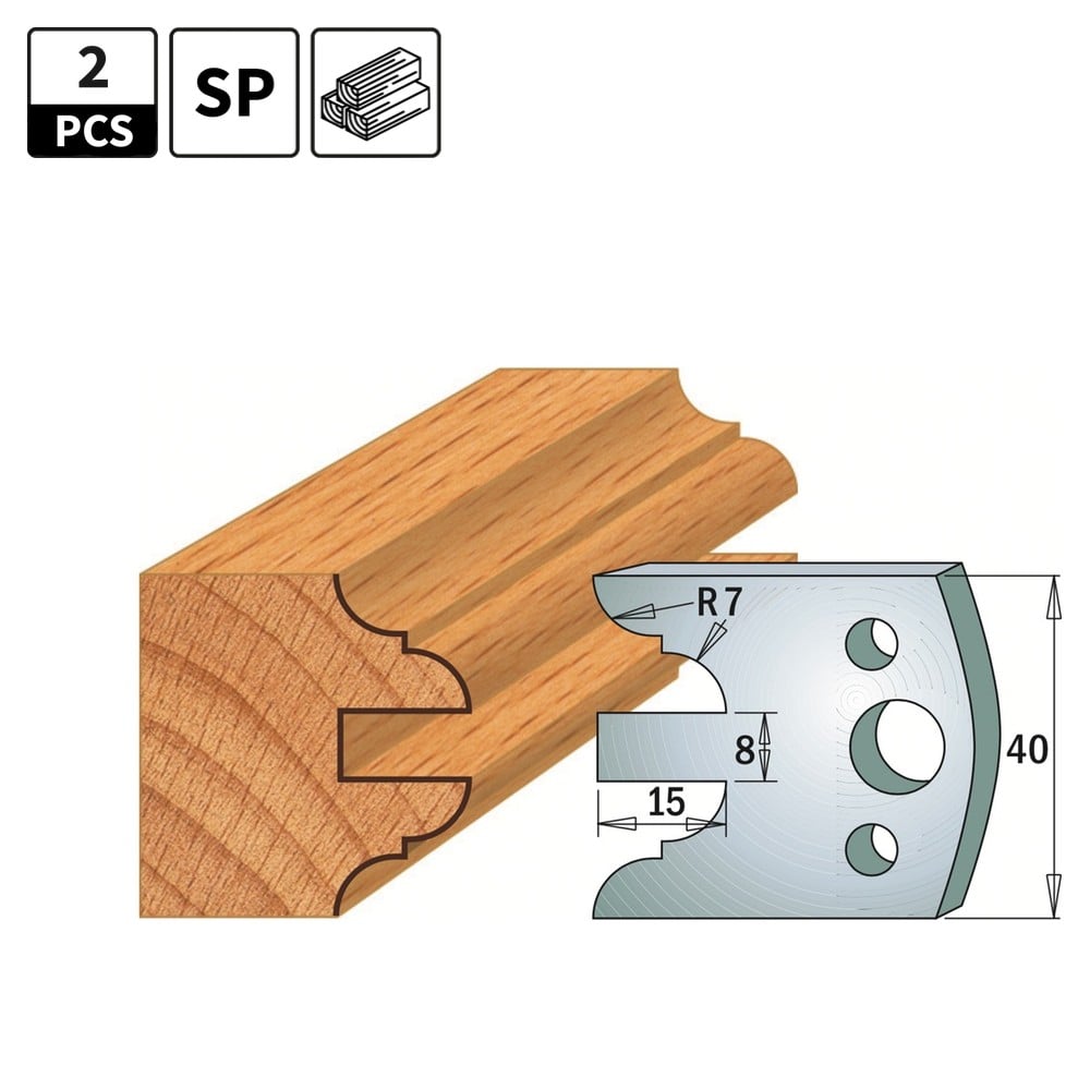 Profielmessen voor profielfreeskop