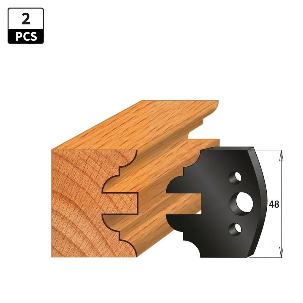 Begrenzer voor profielfreeskop