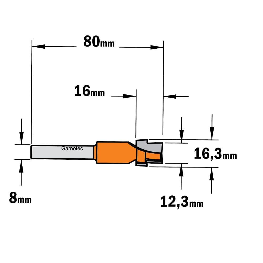 Raambeslag bovenfrees ( Rotofrees ), HW