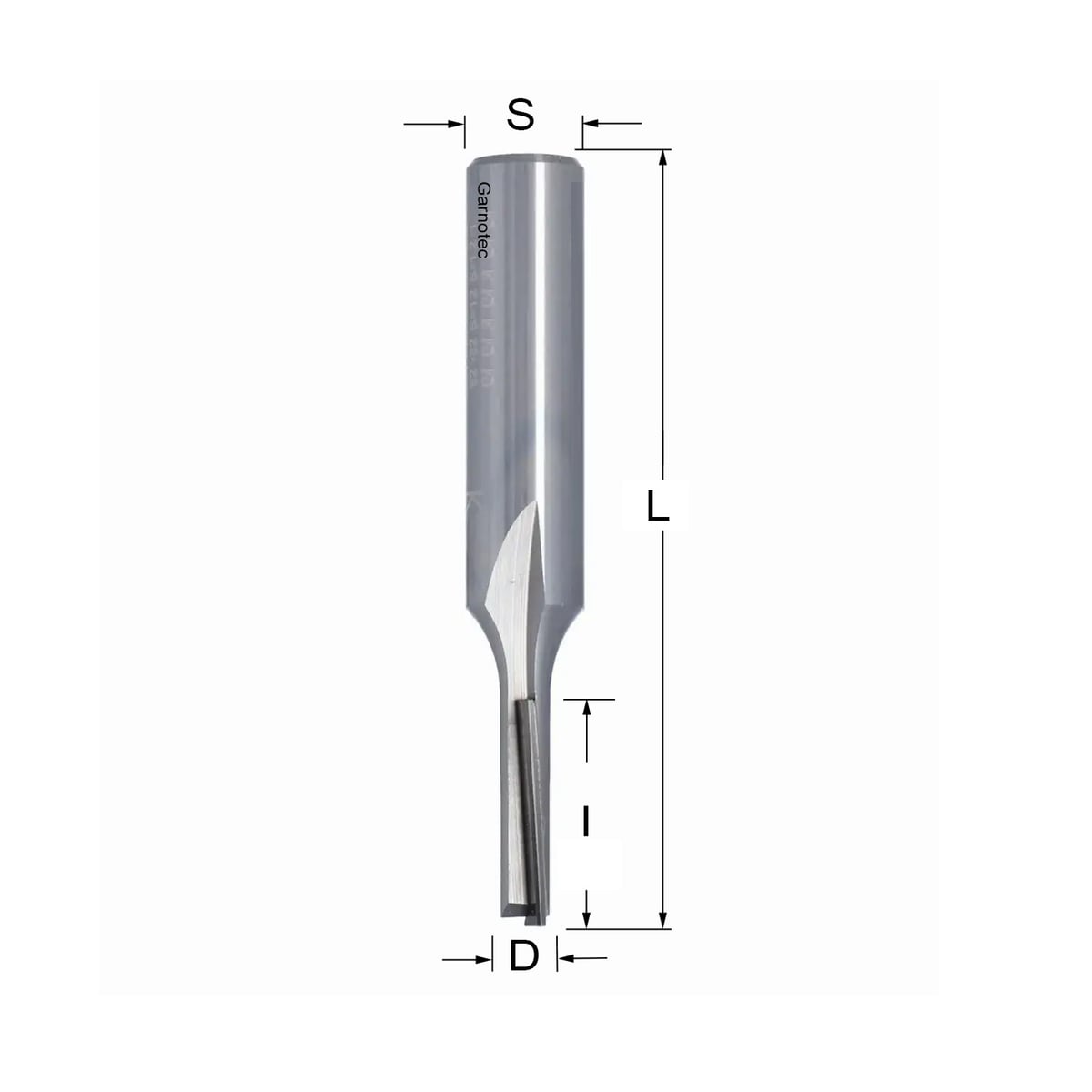 Diamantfrees met negatieve snij-plakket PCD Z1