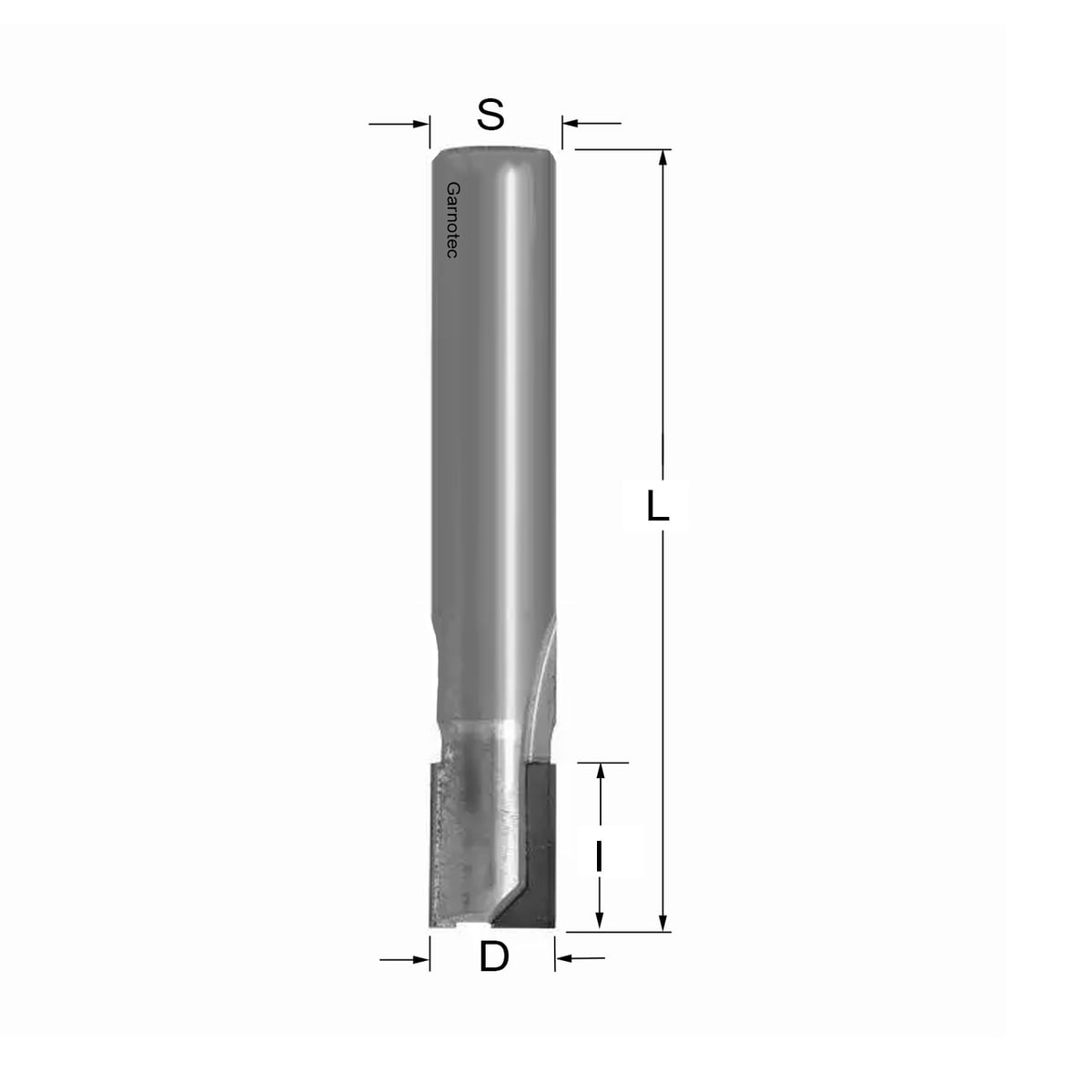 Diamantfrees met negatieve en positieve snij-plakket PCD Z2+1