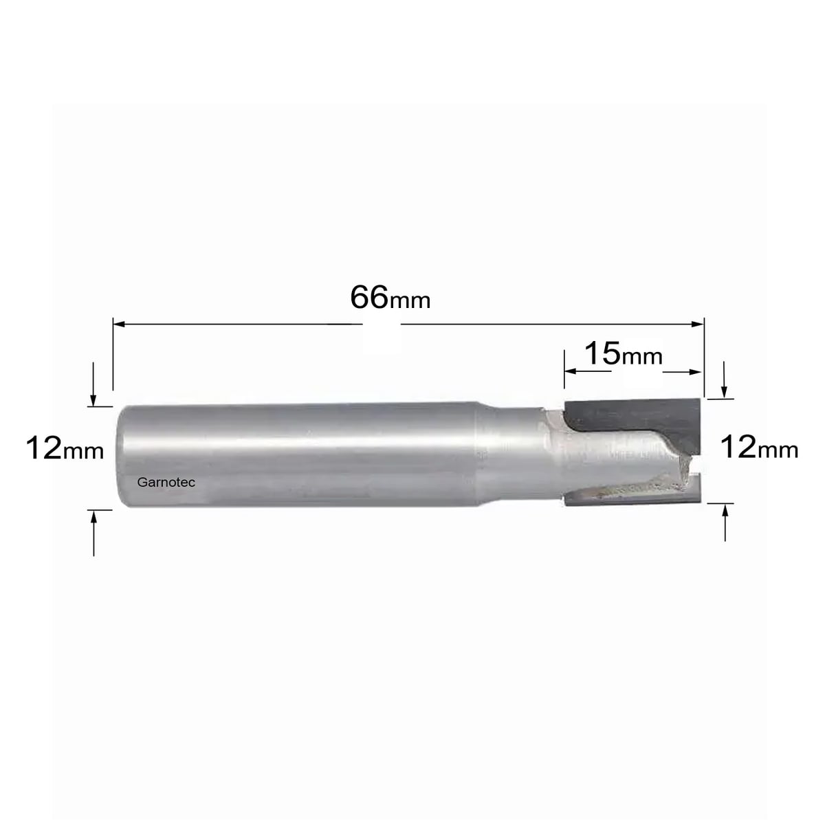 Diamantfrees met negatieve en positieve snij-plakket PCD Z2+1