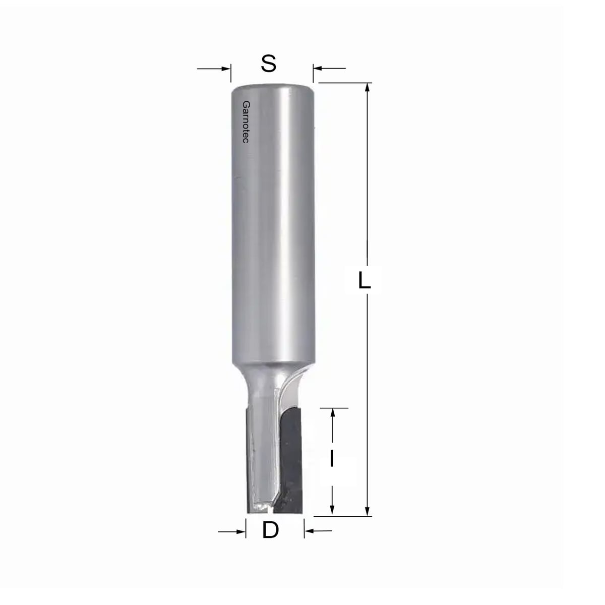 Diamantfrees met negatieve en positieve snij-plakket PCD Z2+1