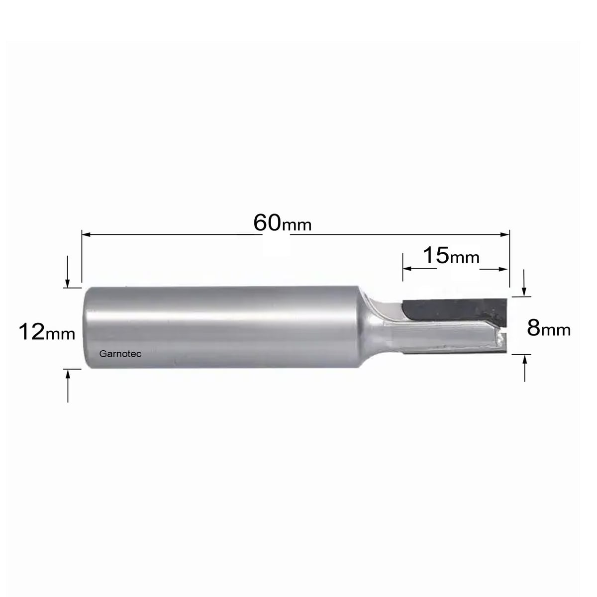 Diamantfrees met negatieve en positieve snij-plakket PCD Z2+1
