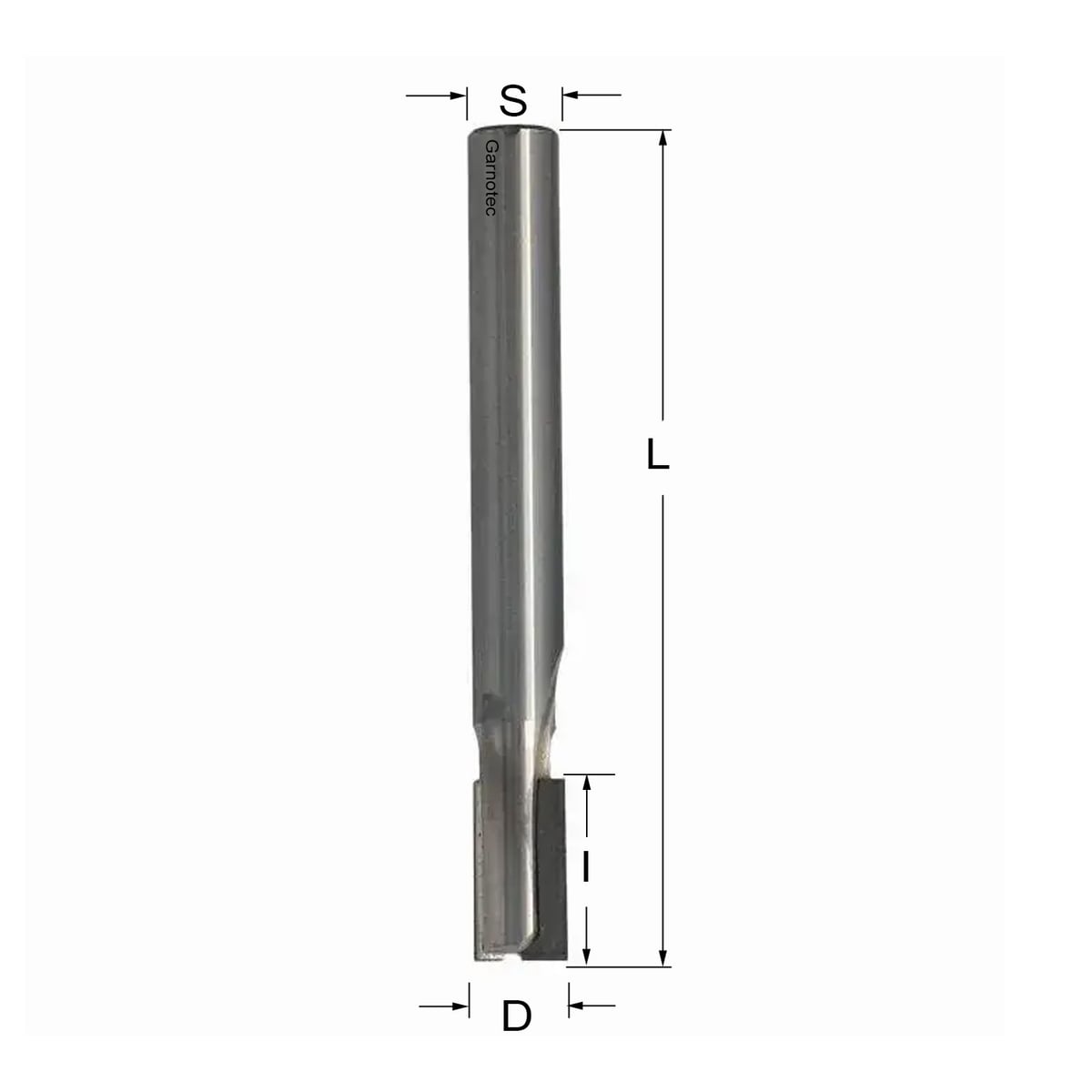 Diamantfrees met negatieve snij-plakket PCD Z2+1