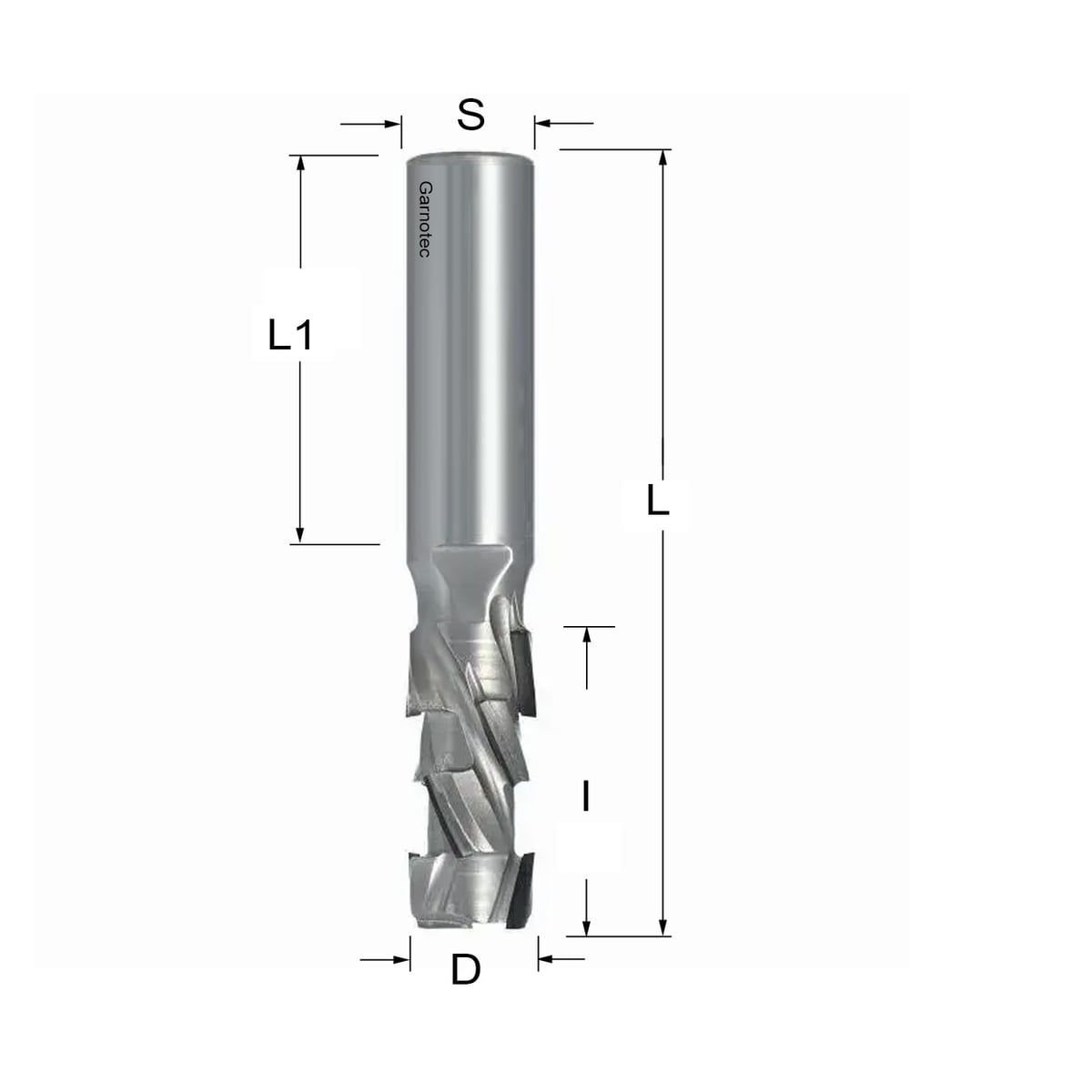 Diamantfrees  PCD Z2+2 Nesting