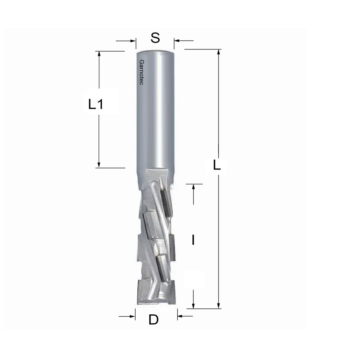 Diamantfrees  PCD Z2+2 Nesting
