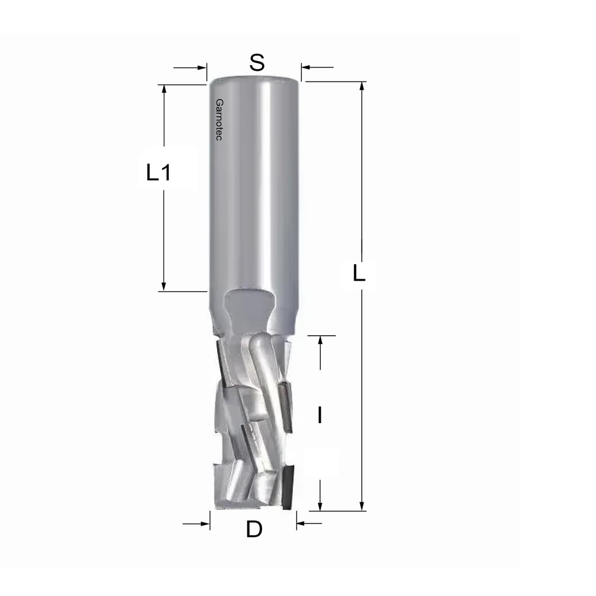 Diamantfrees  PCD Z2+2 Nesting
