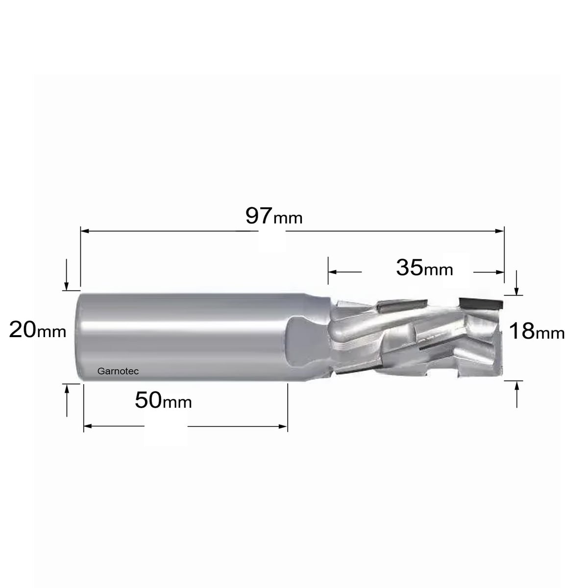 Diamantfrees  PCD Z2+2 Nesting
