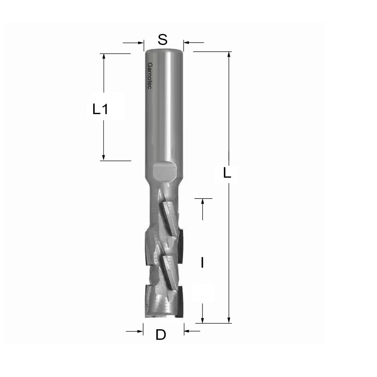 Diamantfrees  PCD Z2+2 Nesting PRO