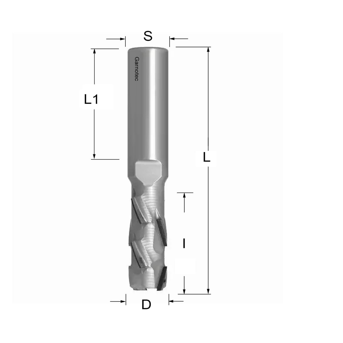 Diamantfrees  PCD Z2+2 Nesting PRO