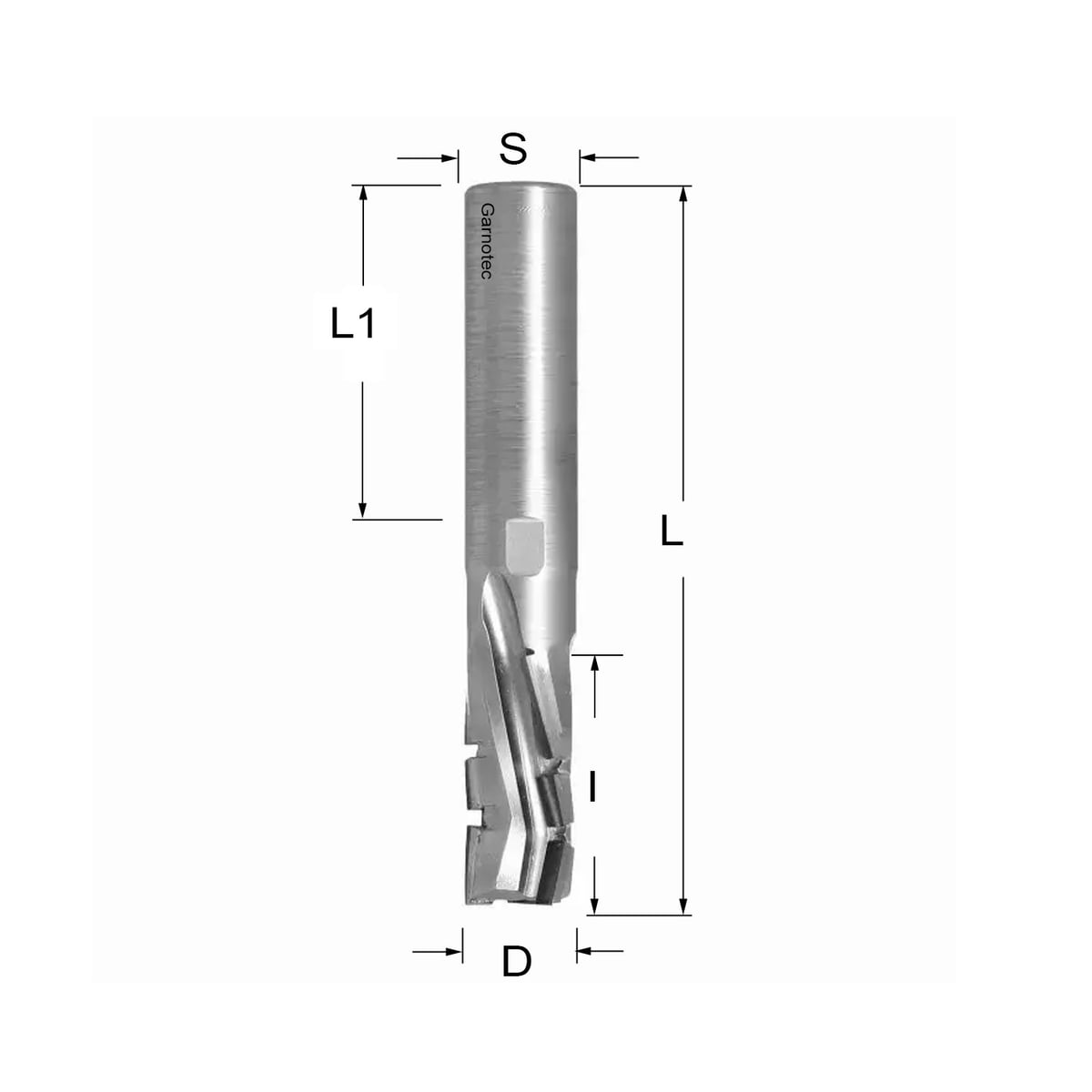 Diamantfrees negatieve PCD Z3+1 Nesting