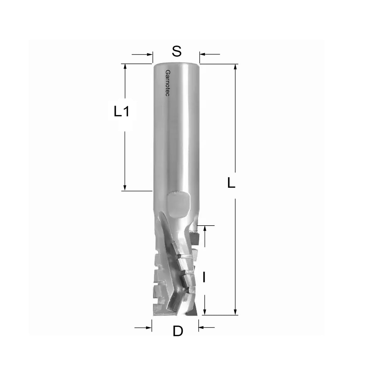 Diamantfrees negatieve PCD Z3+1 Turbo