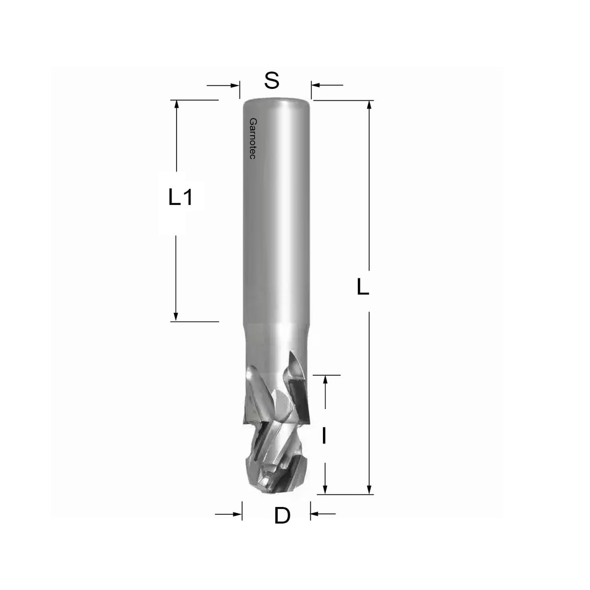 Diamantfrees negatieve PCD Z2+2 Nesting FAST
