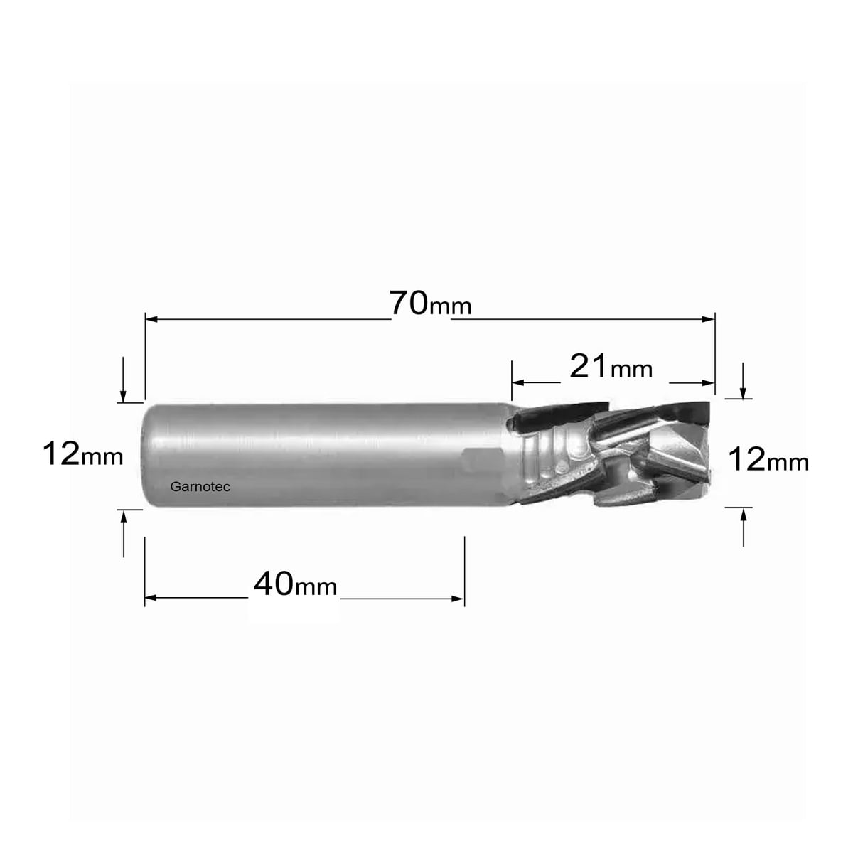 Diamantfrees negatieve PCD Z3+3 Nesting FAST