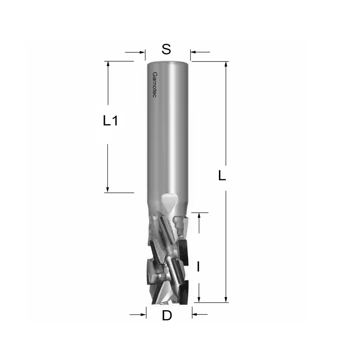 Diamantfrees negatieve PCD Z3+3 Nesting FAST