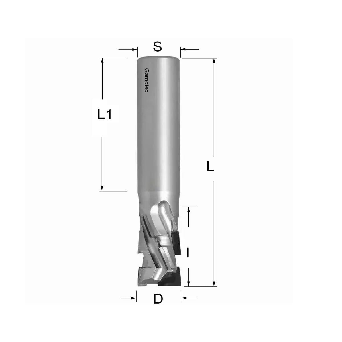 Diamantfrees negatieve PCD Z2+2 Nesting FAST