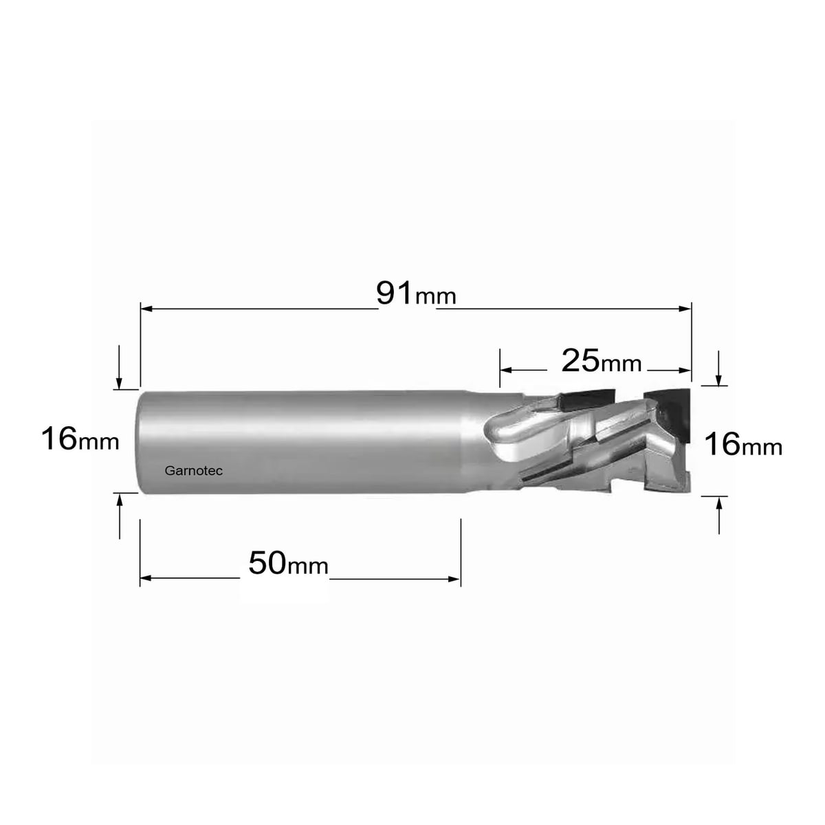 Diamantfrees negatieve PCD Z2+2 Nesting FAST