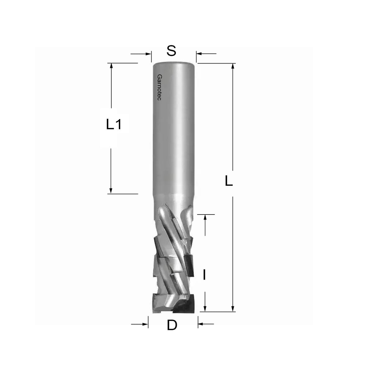 Diamantfrees negatieve PCD Z2+2 Nesting FAST
