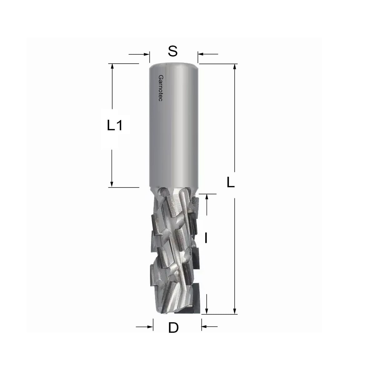 Diamantfrees negatieve PCD Z3+3 Nesting FAST