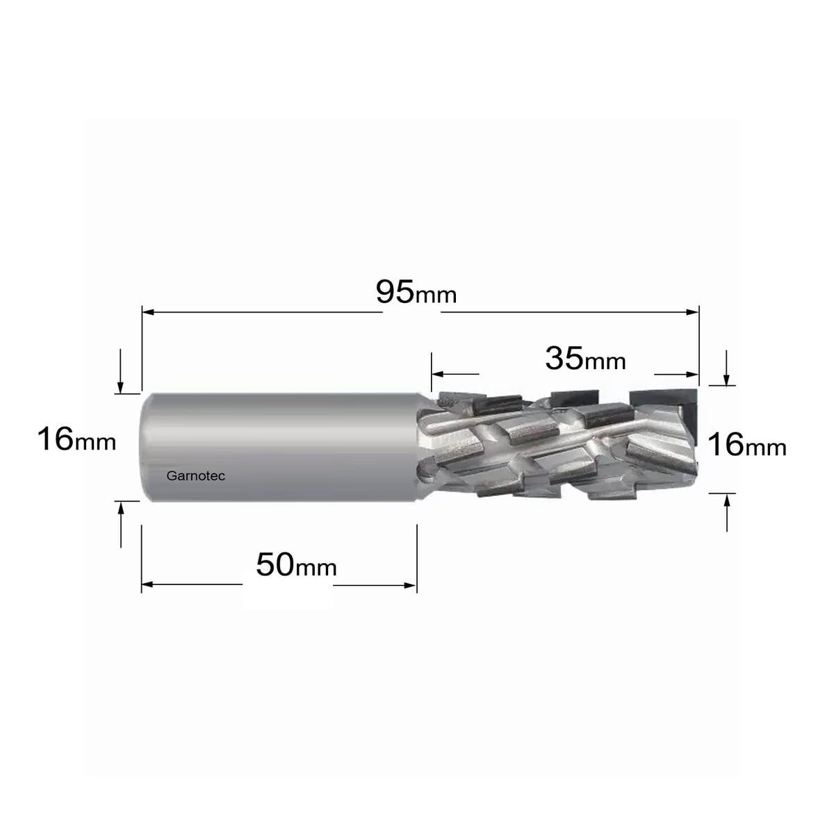 Diamantfrees negatieve PCD Z3+3 Nesting FAST