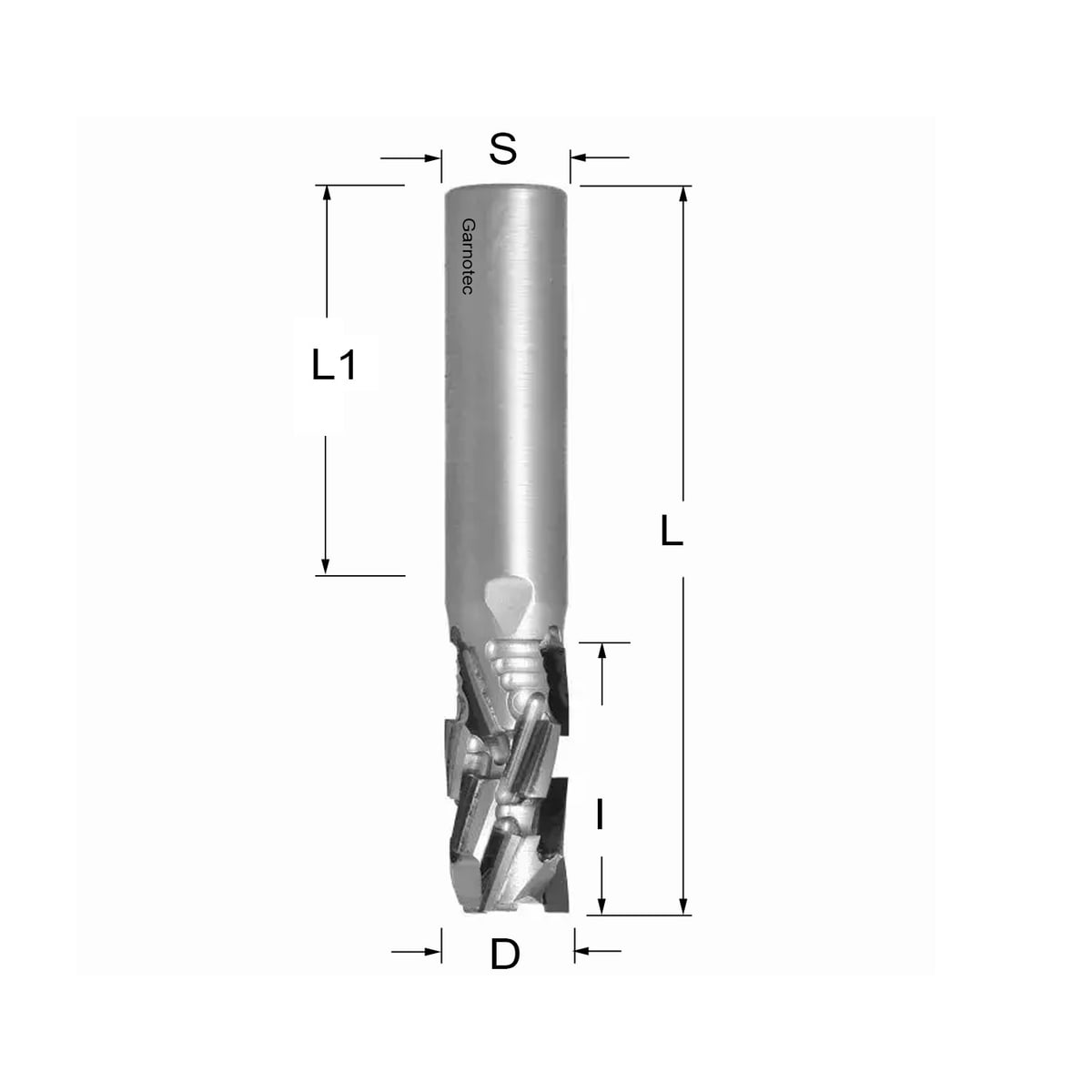 Diamantfrees positieve PCD Z3+3 Nesting FAST