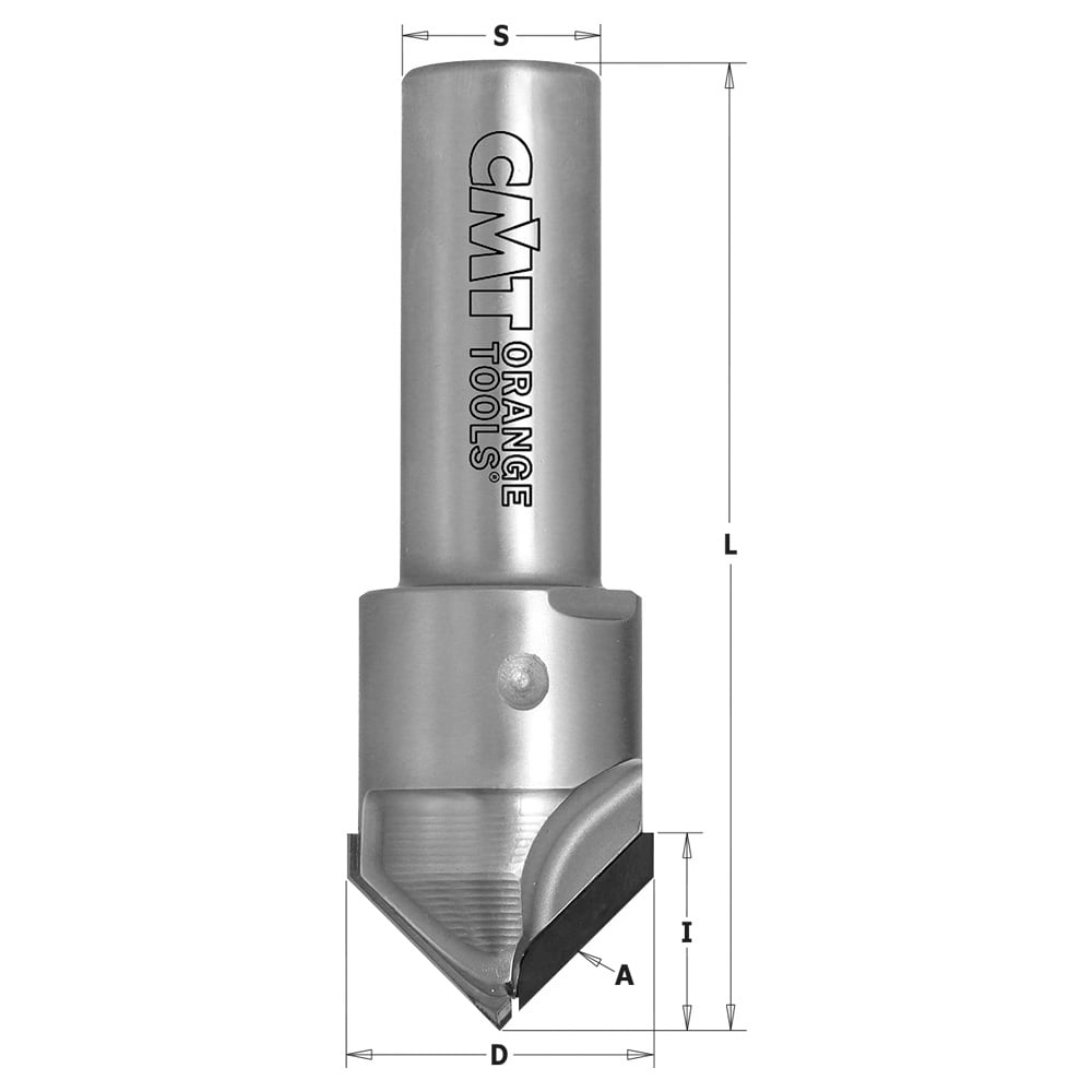 Diamant V-groeffrees, CMT