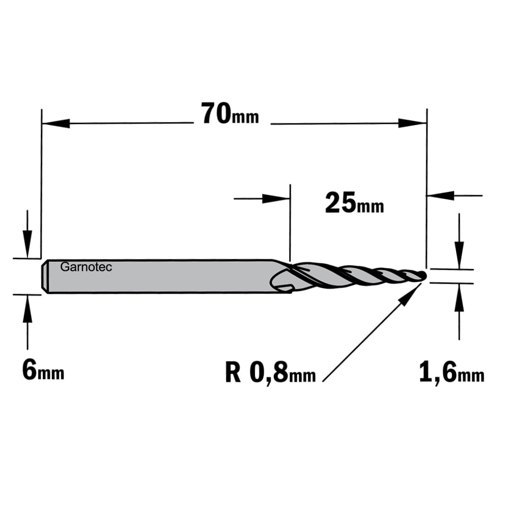 2D/3D spiraalfrees