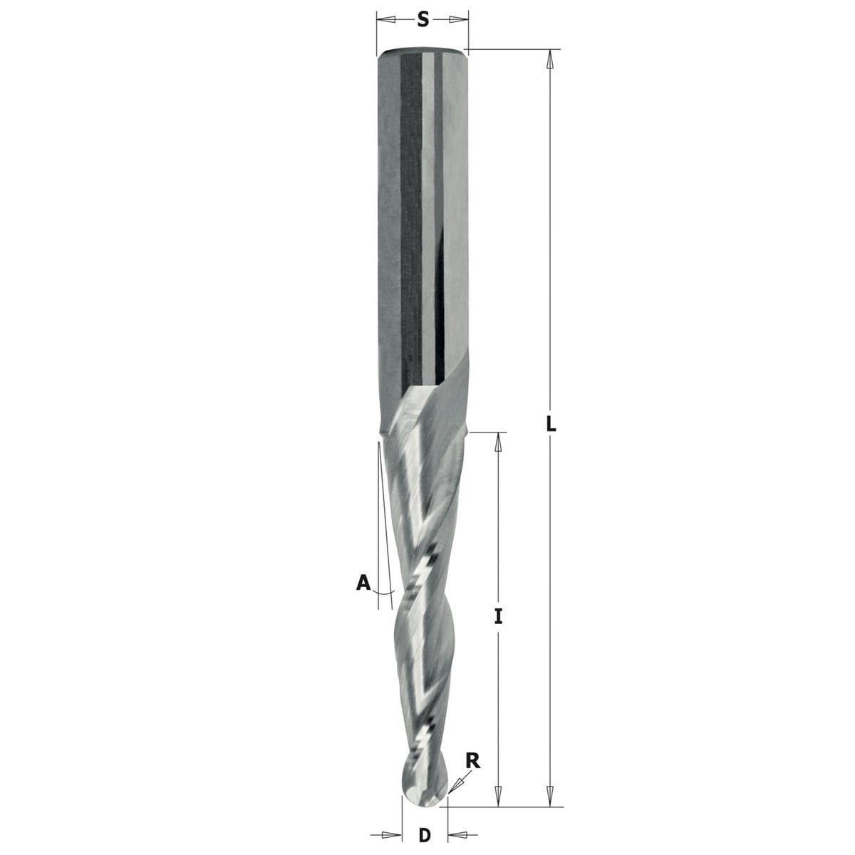 2D/3D spiraalfrees
