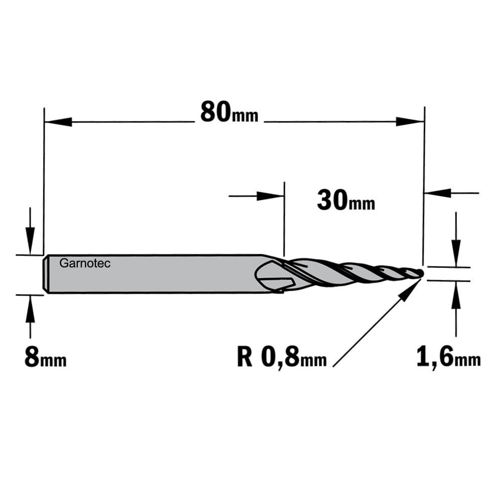 2D/3D spiraalfrees