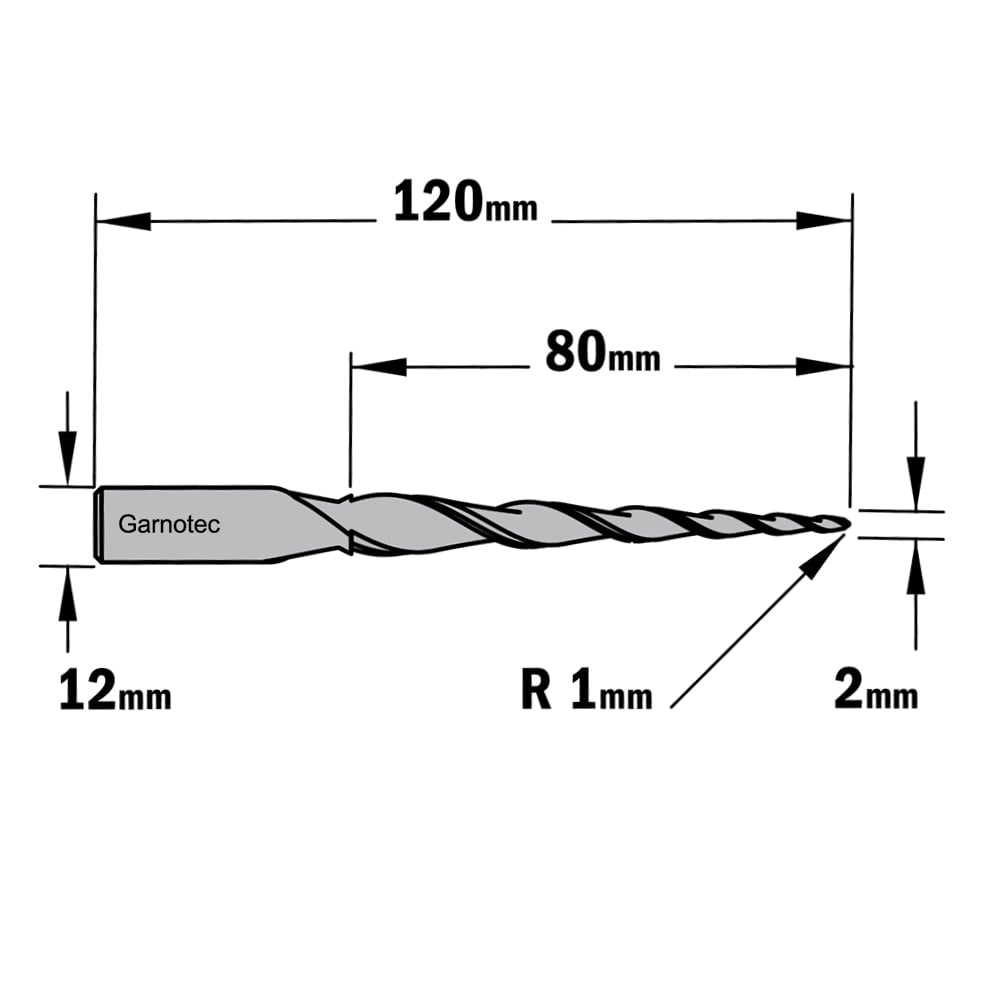 2D/3D spiraalfrees