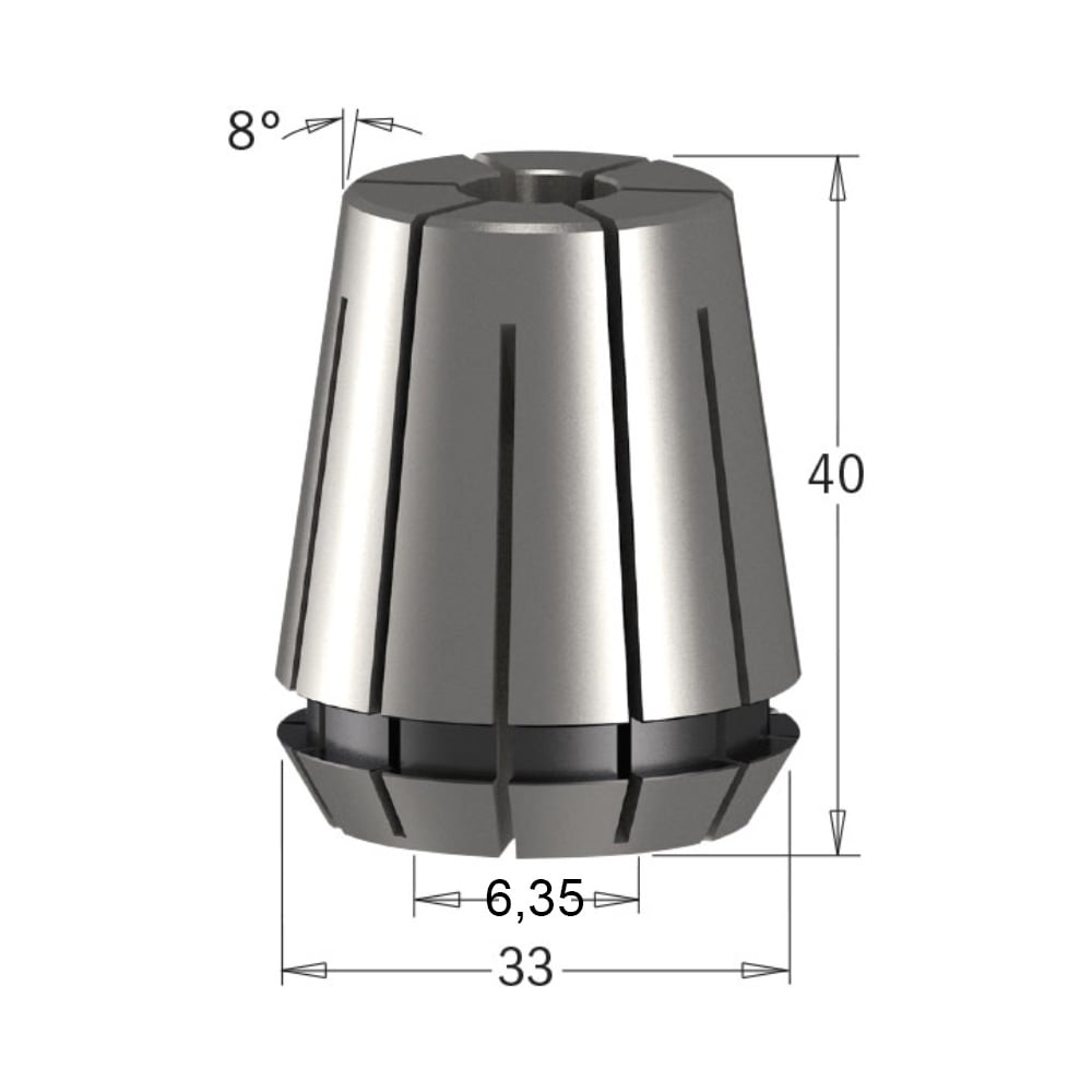 Precisie spantang ER32