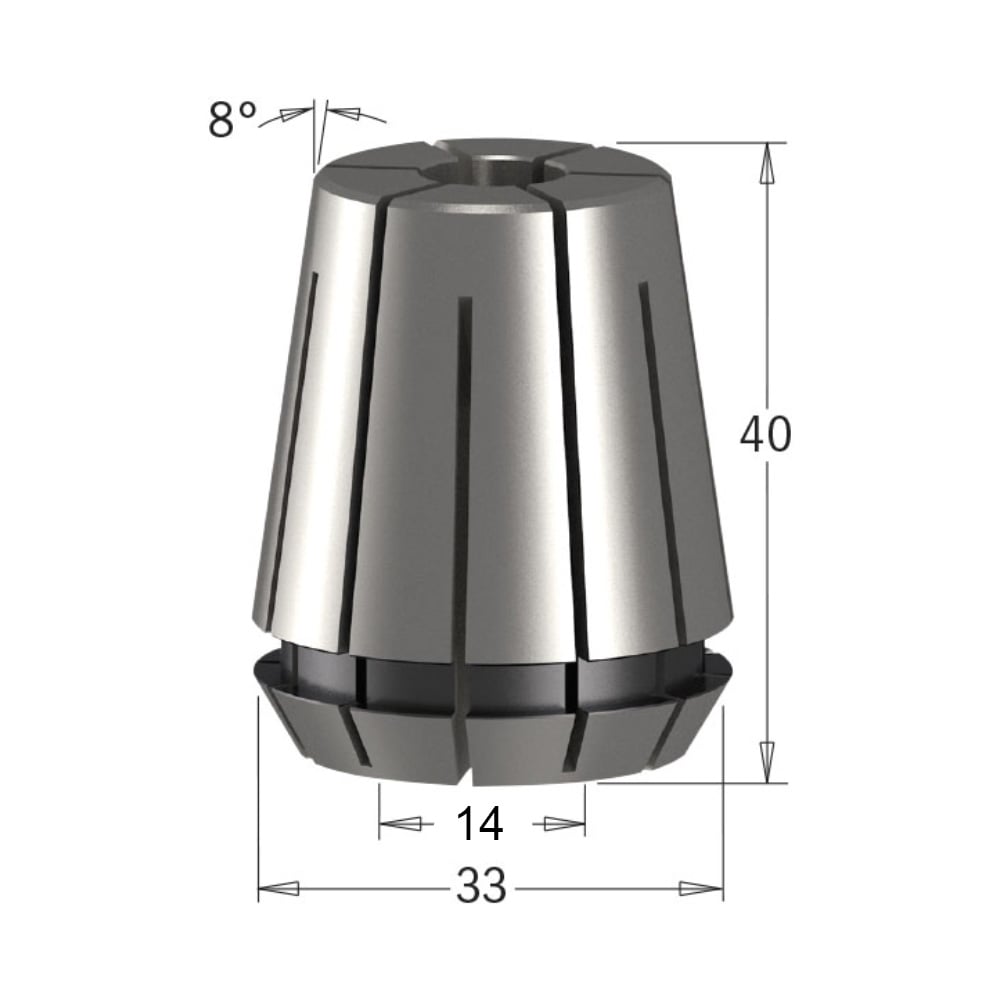 Precisie spantang ER32