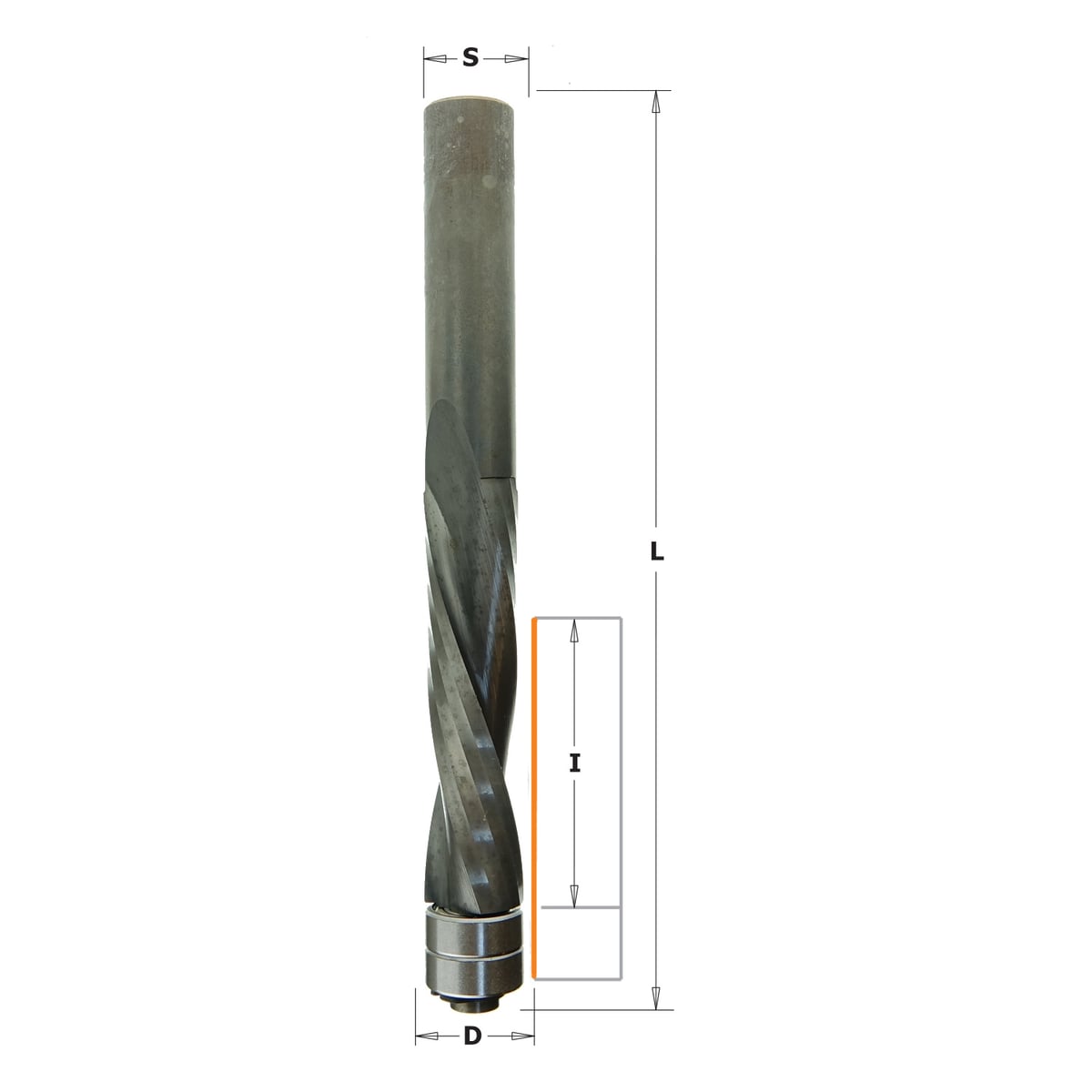 Spiraalkantenfrees HWM