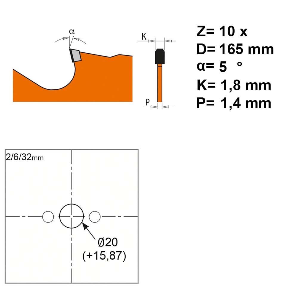Diamantzaagblad (cementvezel)