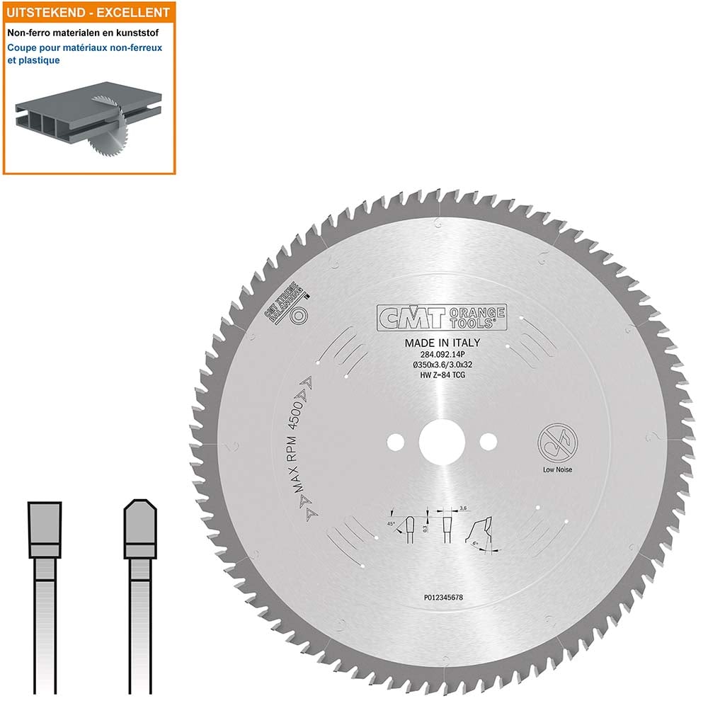 Cirkelzaag voor non-ferro metalen