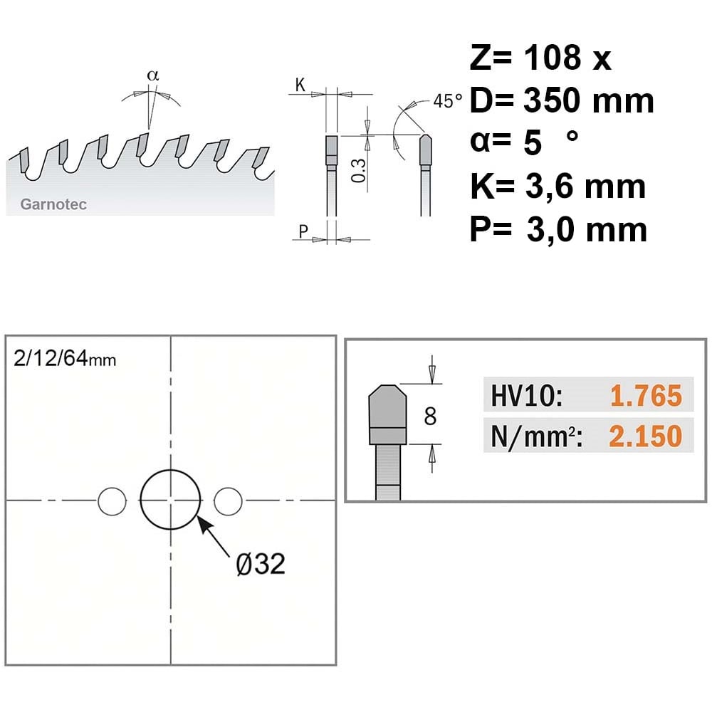 Cirkelzaag voor non-ferro metalen