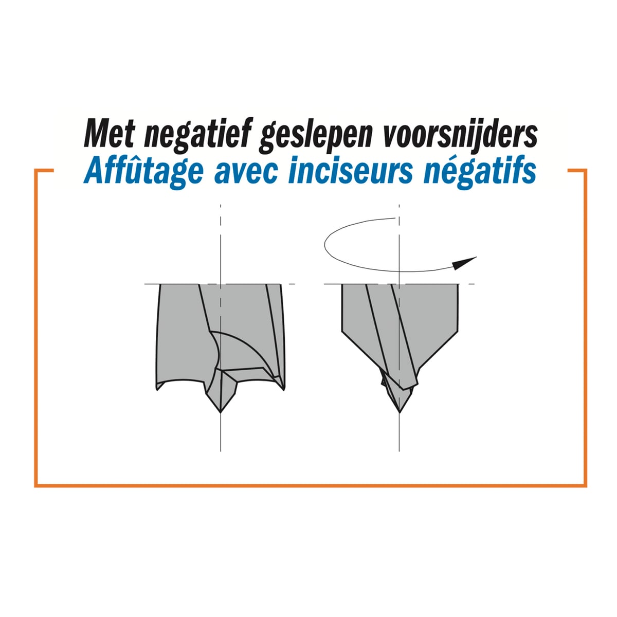 Drevelboor, links