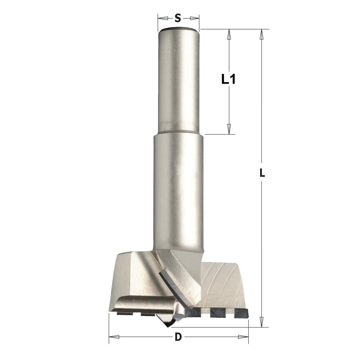 Cilinderkopboor D=35, rechts