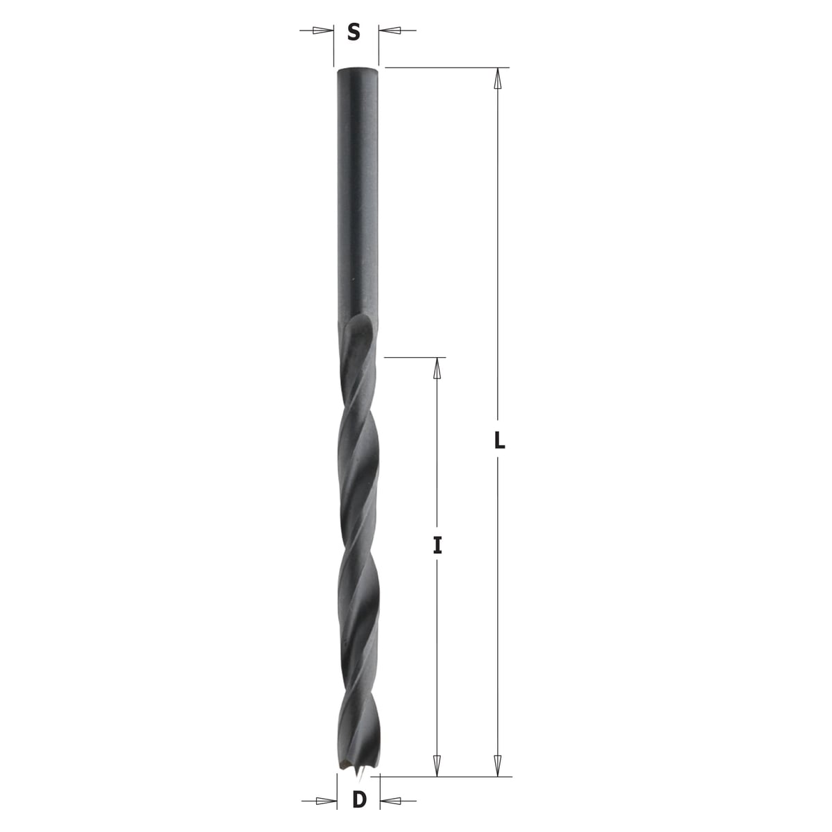Spiraalboor HSS