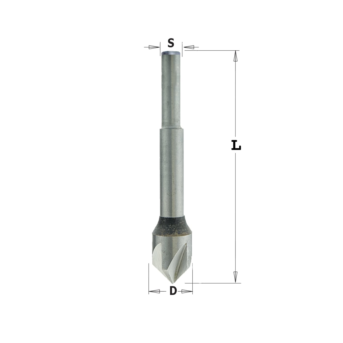 Verzinker 90° voor handmachine