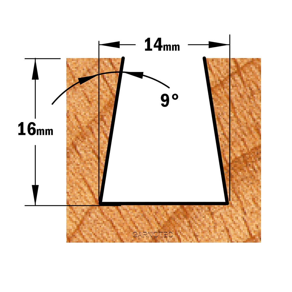 Zwaluwstaartfrees 9°
