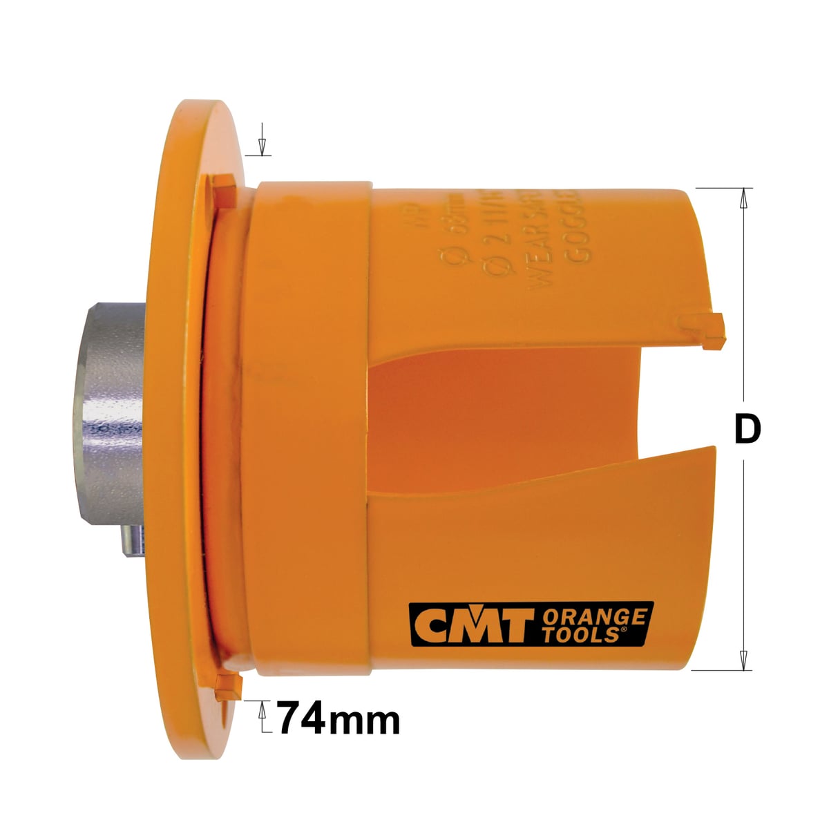 Gatzaag met verzinker voor multi construct D=68mm