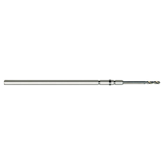 Wisselhouder extra lang 320mm, centreerboor HSS