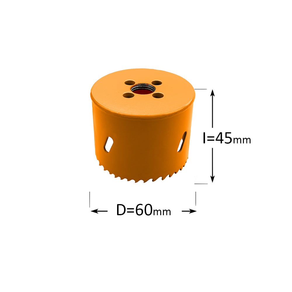 Gatzaag, Bi-metaal D=60mm - GRN