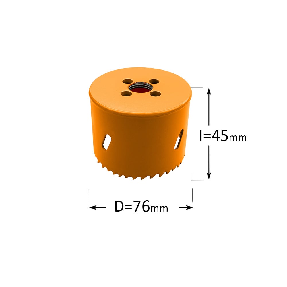 Gatzaag, Bi-metaal D=76mm - GRN