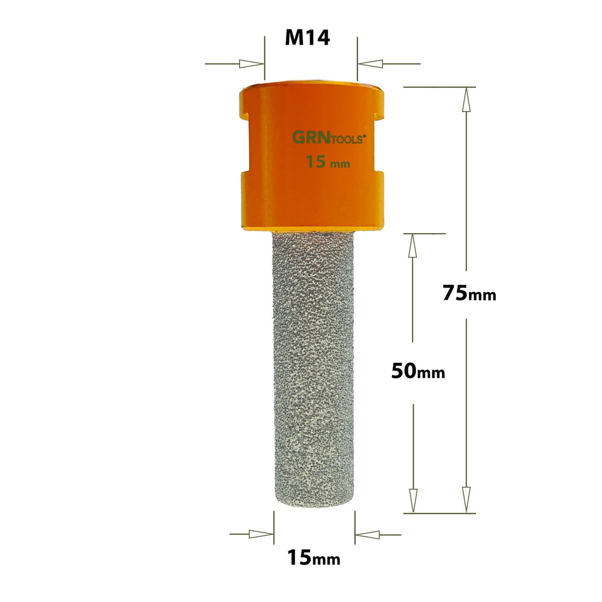 Gatzaag voor extreem harde materialen D=15mm